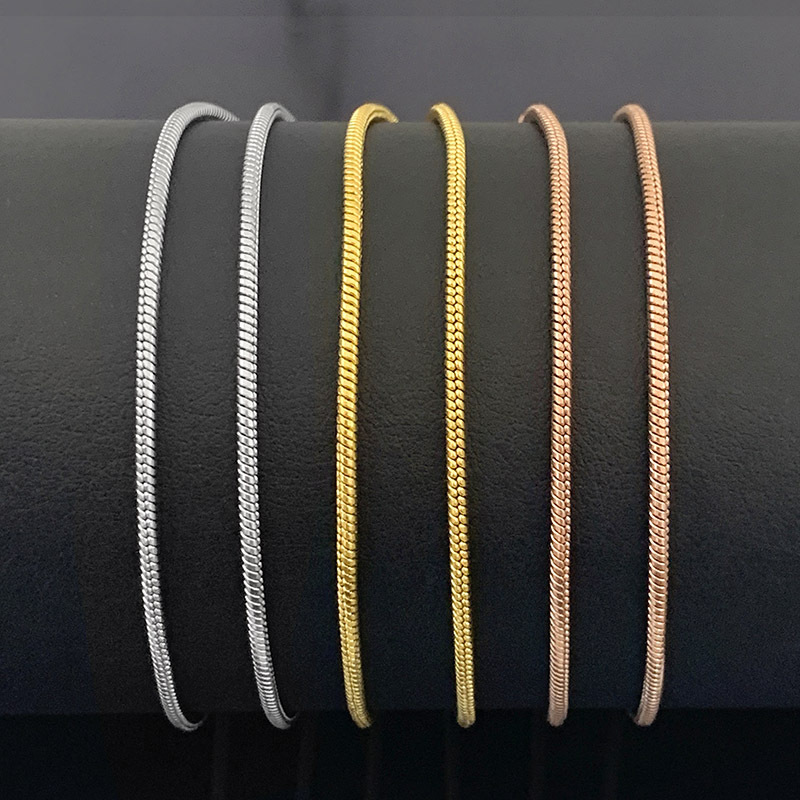 Daily Occasion Fashion Geometric Stainless Steel Plating Necklace 1 Piece