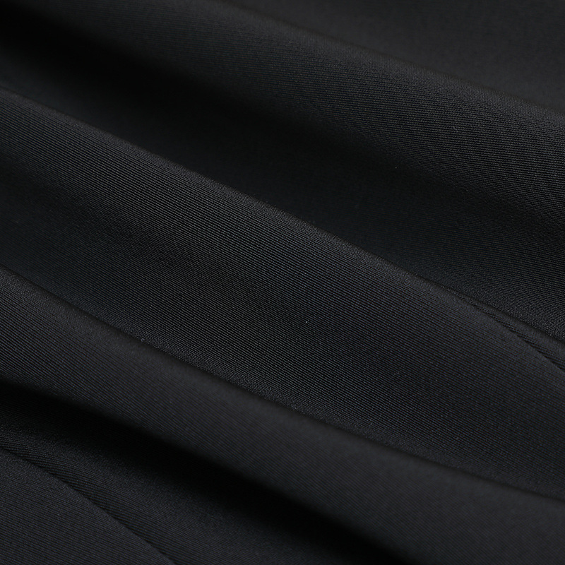 Primavera y otoño 2025 nuevo chaleco de traje de mujer de longitud media temperamento coreano cuello de traje chaleco de chaleco negro chaleco image 5