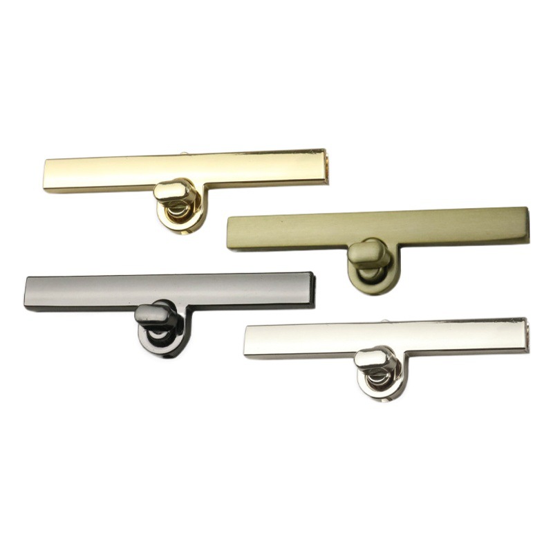 Accesorios de hardware de equipaje de aleación de zinc de fundición de giro de bloqueo giro recto de bloqueo largo diámetro exterior 96mm
