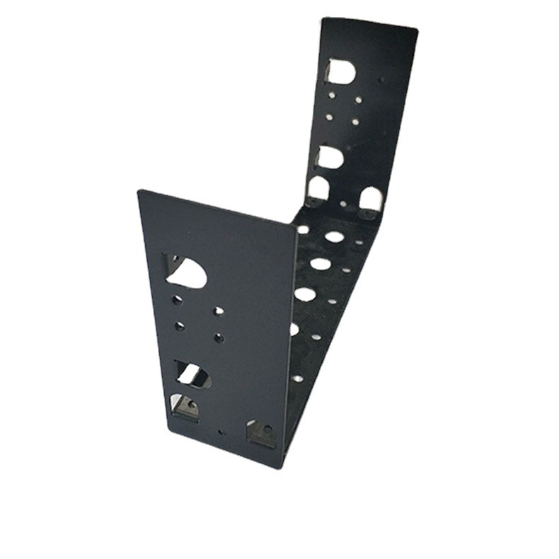 厂家生产铝5052阳极氧化支架  黑色氧化铝合金支架 高硬度支架