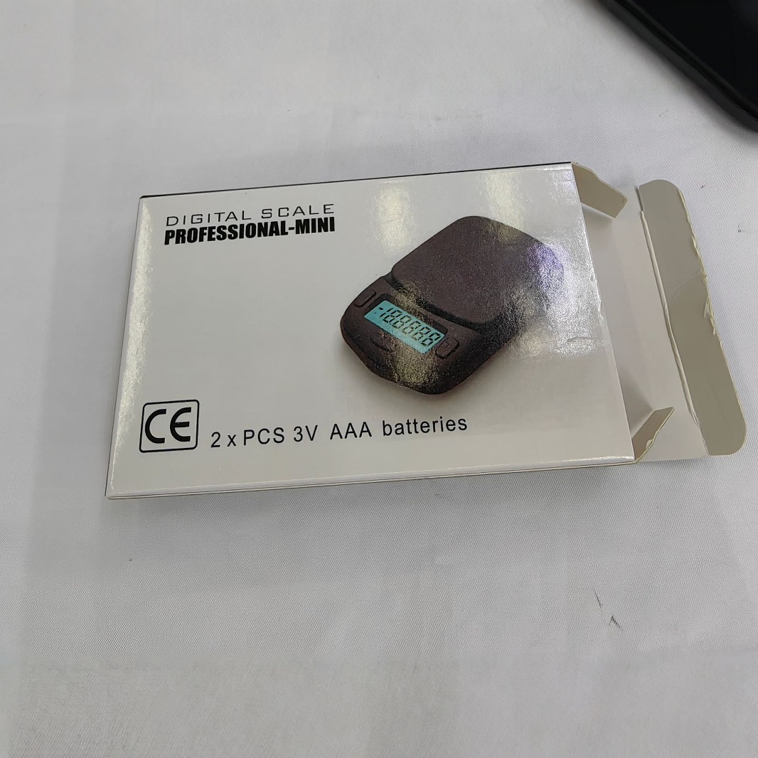 2025 Escala de joyería 500/0.01 Escala de quilates Mini bolsillo de pesaje electrónico Pequeño