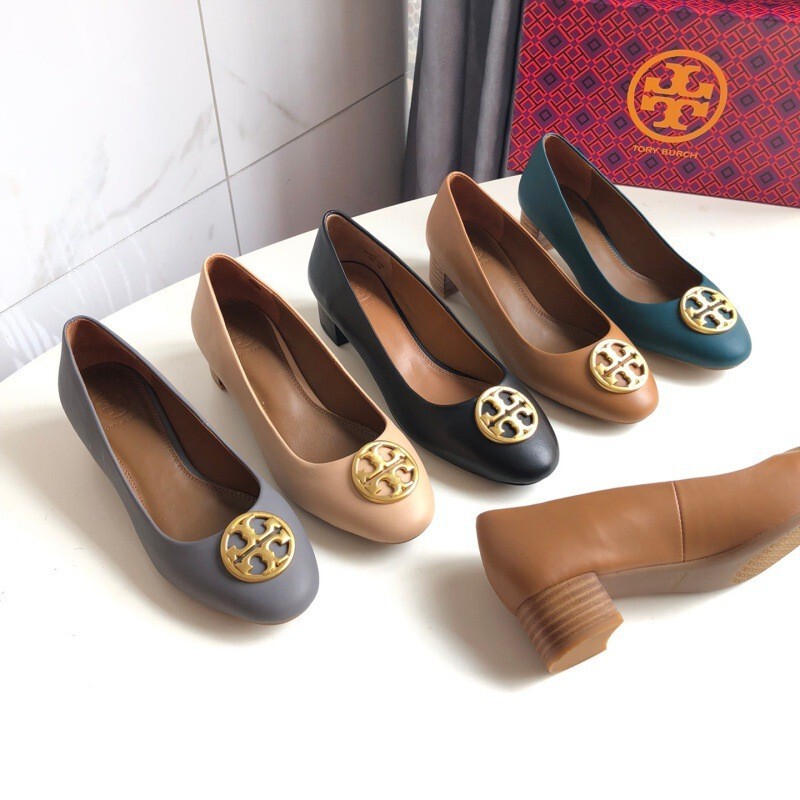 Tb Soft Leather Vintage Casual Buckle Low-Heeled Shoes for Women, Artistic Square-Toed European and American Style Fashion Height-Increasing Shoes