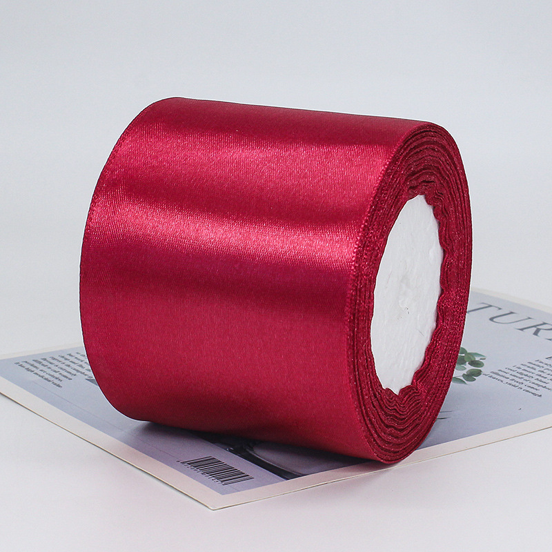 Fábrica al por mayor 7,5 cm cinta boda decoración regalo embalaje silla espalda cinta al por mayor