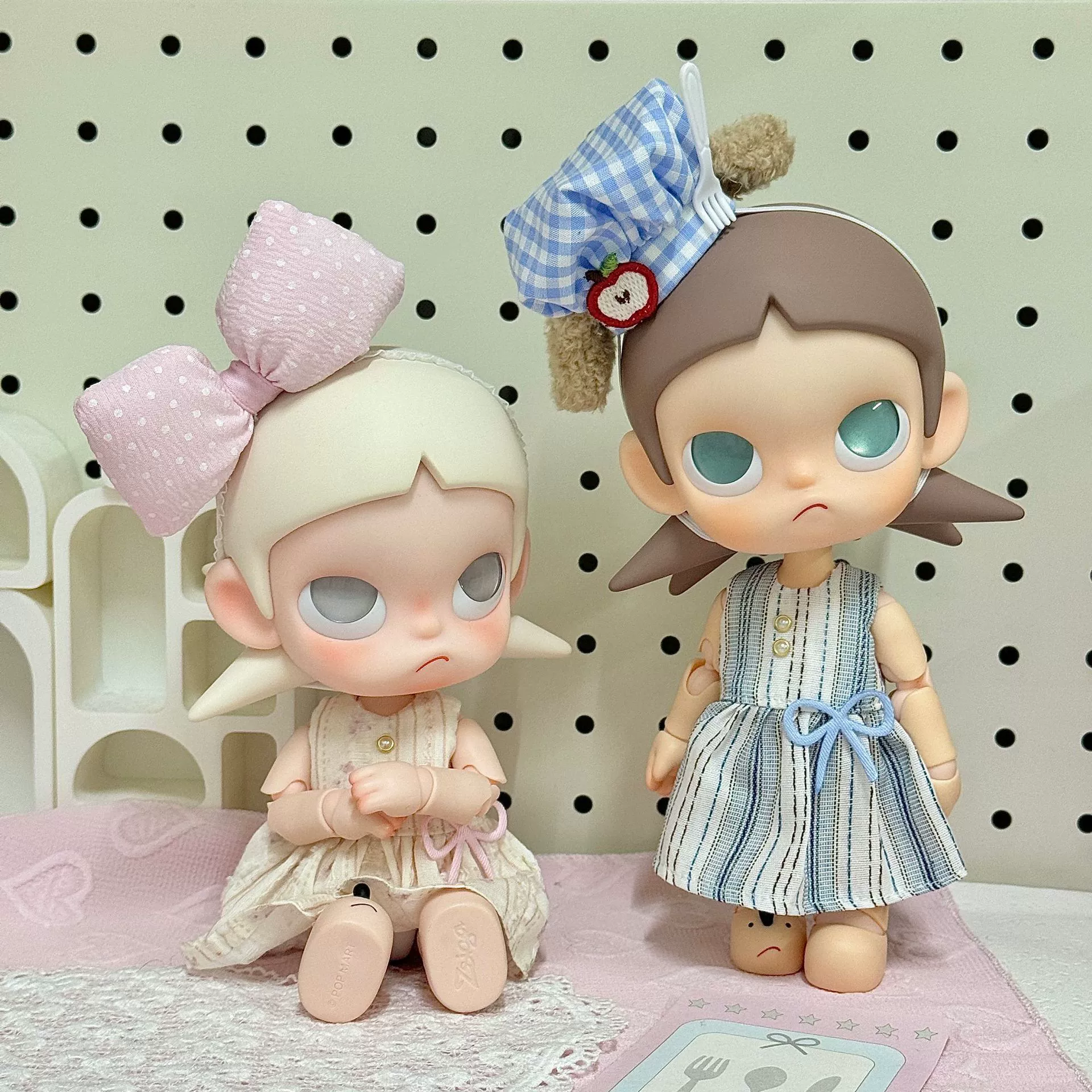 [zsiga碎花裙长腿kitty裙子bjd6分背心裙ob24娃衣裙换装娃衣批发]