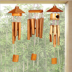 クロスボーダー竹風鈴飾り飾り工芸品竹製プレゼント竹筒卸売り