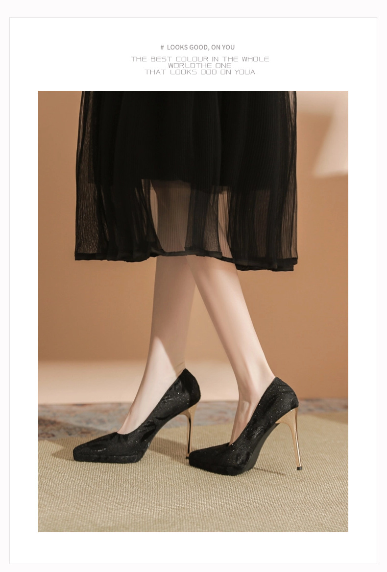 Voděodolné lodičky na platformě se štrasem na svatbu_voghion.com