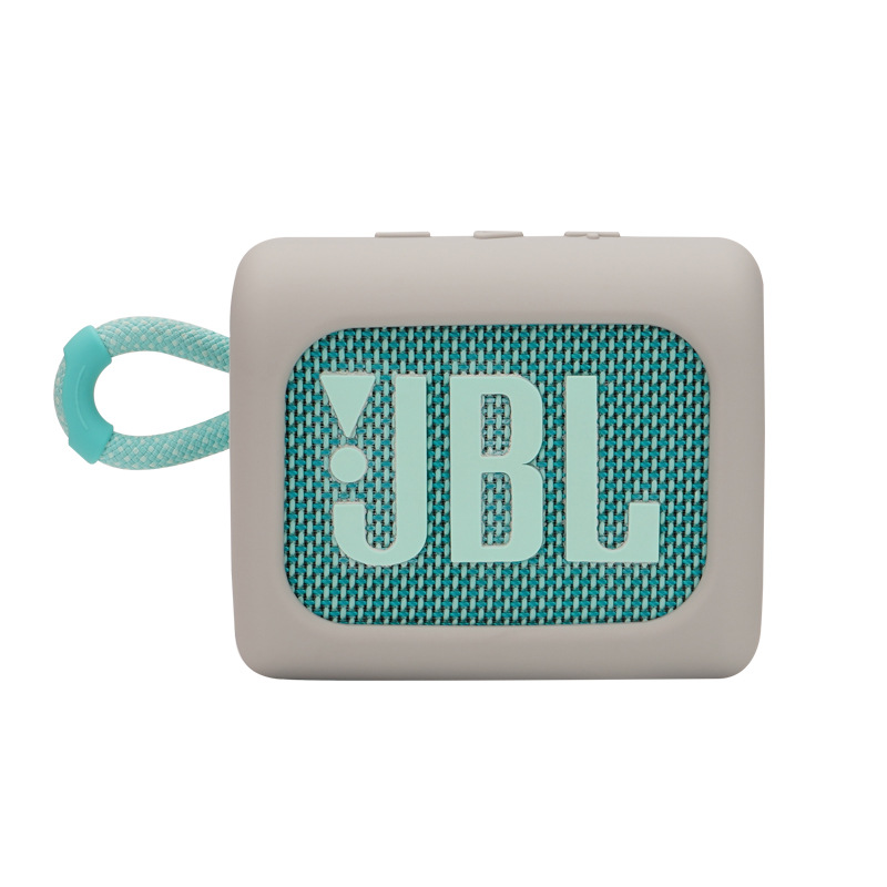Bolsa de almacenamiento de altavoz aplicable GO3 caja de almacenamiento de silicona bolsa portátil JBL go3 funda protectora bolsa de almacenamiento de audio