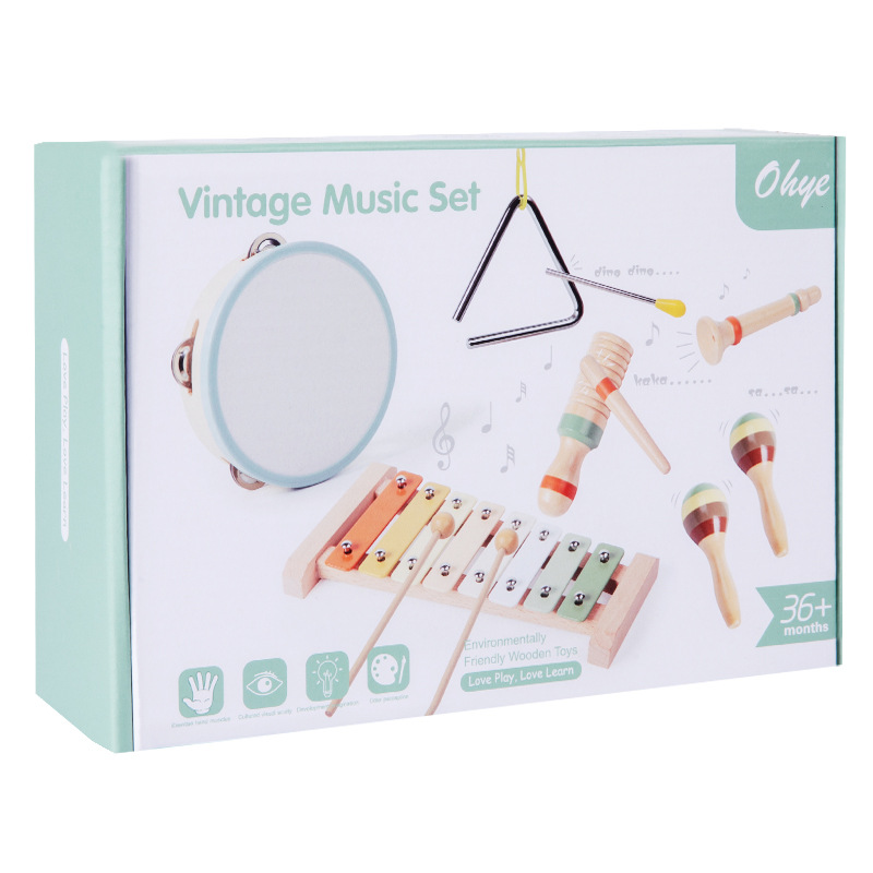 CPC / CE Orf Instrumento de enseñanza de música Percussión infantil Ensayo de percusión Juguetes transfronterizos