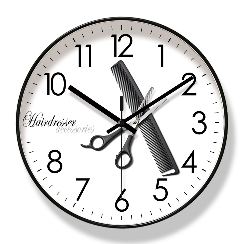 [초저소음 블루 코어 시계] 6247-B 블랙 박스