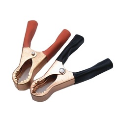 50A copper-plated alligator clip with teeth battery clip charging clip power cord clip safety test clip length 80MM