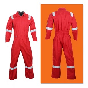 Manufacturer Supply Export Flame Retardant One-piece Overalls Overalls Overalls Work Clothing Labor Protection Clothing Cotton Cotton Jumpsuit