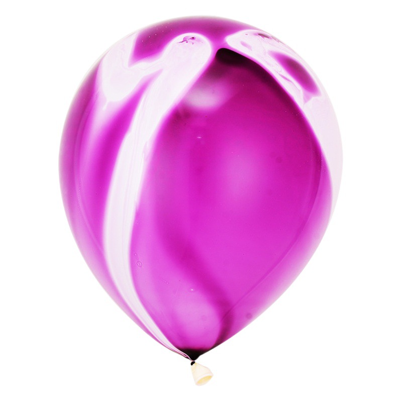 2,2G 10 pulgadas ágata patrón globo decoración boda Boda Sala Centro Comercial atmósfera diseño decoración colorido nube color látex bola