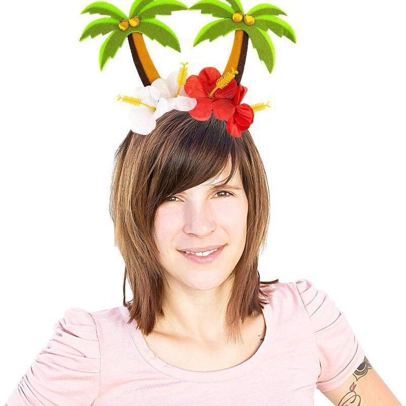 Diadema de tela con diseño de girasol, para el Día de San Valentín, fiestas, conciertos, adultos, niños y bebés