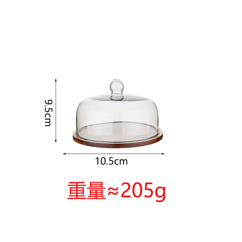 Hot sale retro Acacia pastel bandeja de sala de estar casera snack plato de postres fiesta de exhibición de plato de frutas