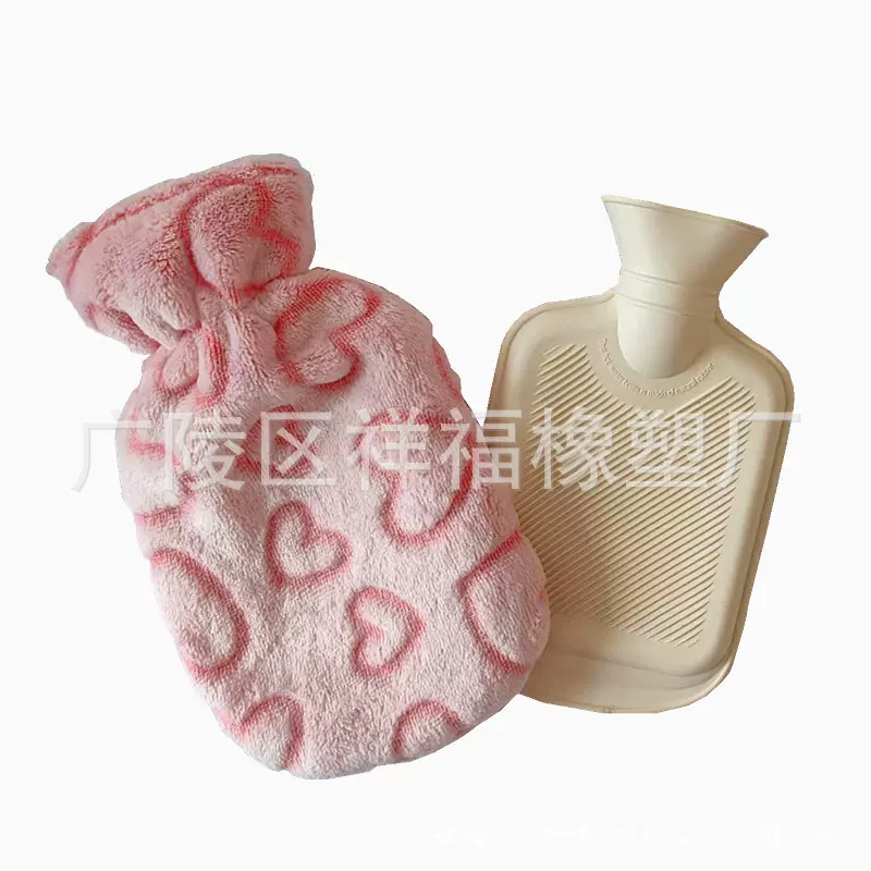 2000ml冲水热水袋 注水橡胶热水袋 橡胶硅胶热水袋BS标准
