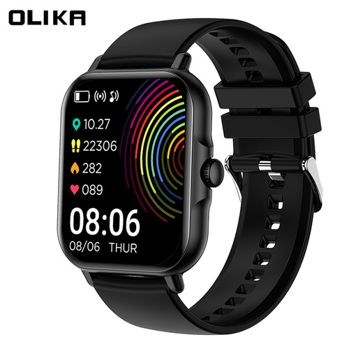 New cross-border Bluetooth call smart watch, step counting message reminder, multi-functional sports heart rate sleep smart watch