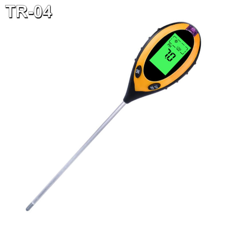 Тестер влажности почвы pH земли цветочный горшок растений тест света датчик температуры термометр