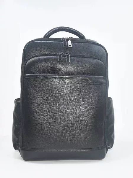 The first layer of leather men's large backpack backpack business travel travel backpack multi-functional travel bag