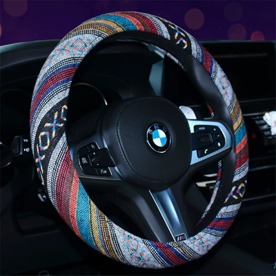 car steering wheel cover personalized – Steering wheel cover - paragraph-d-38cm