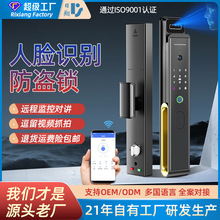 日翔防盗门指纹锁远程控制ttlock家用人脸wifi智能锁源头工厂批发