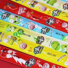 海太酸甜長條軟糖舌頭糖蘋果味24g韓國進口糖果整箱批160條