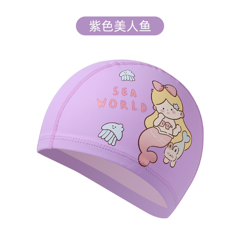 Purple mermaid hat