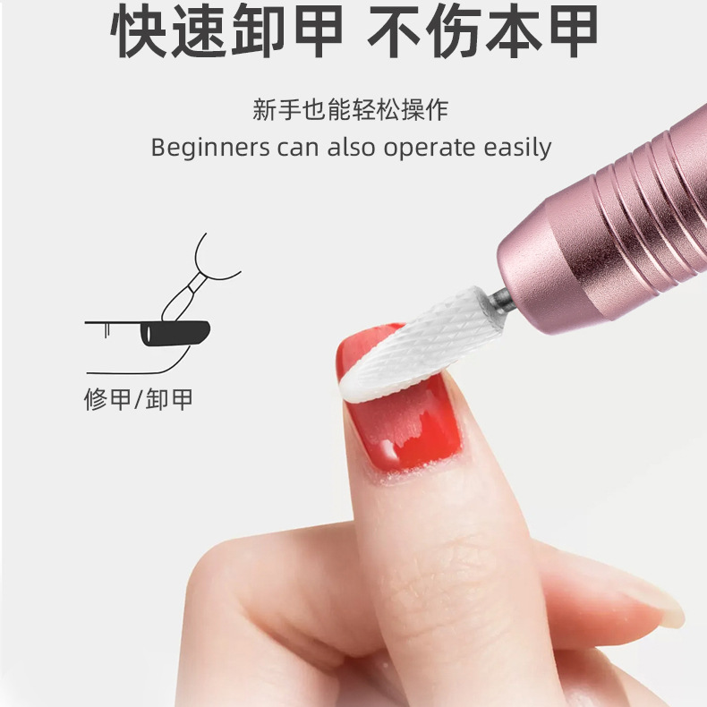 Nuevo pulidor de uñas estilo japonés herramientas de manicure para eliminar la piel muerta portátil transfronterizo carga fábrica de bolígrafo al por mayor