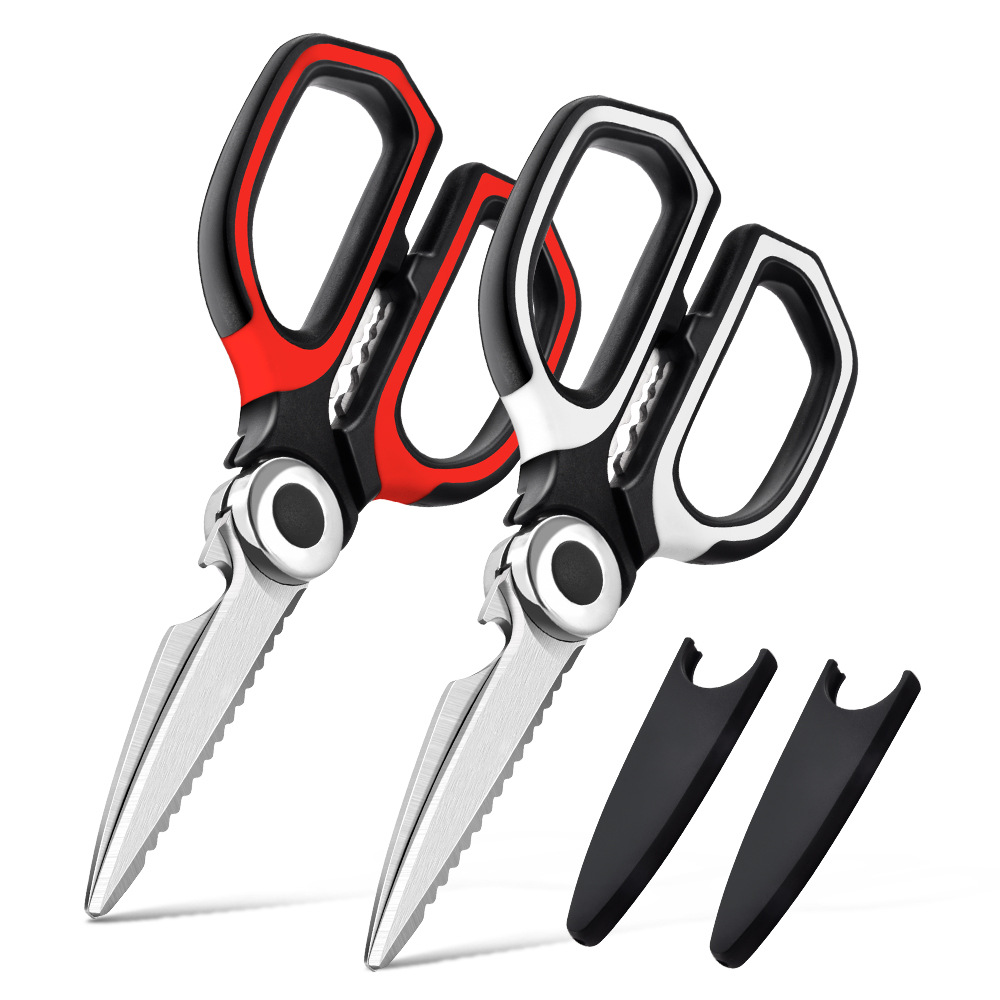 Patented Multifunctional Kitchen Scissors, Powerful Household Chicken Bone Scissors, Fish Cutting Scissors, Herb Scissors