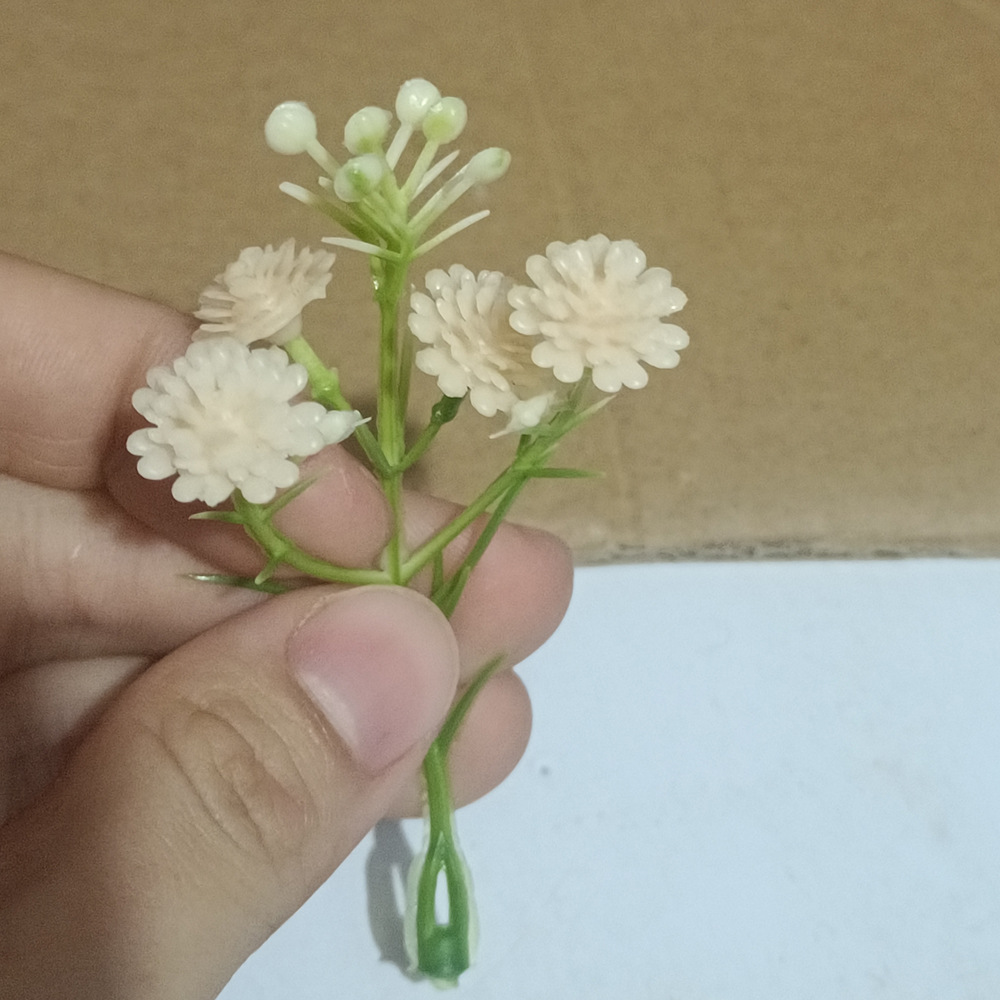 Simulación de pegamento blando lleno de estrella de bodas decoración del hogar pequeña fresca DiDi accesorios de flores de imitación de flores de plástico