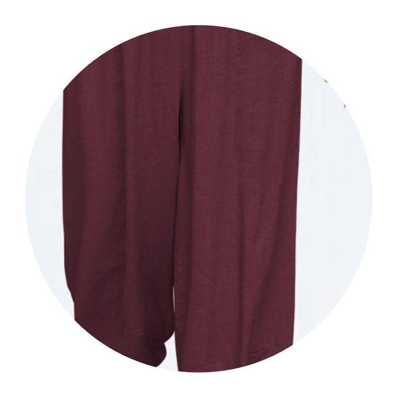 Pantalones de monje delgados de verano, leggings gratis, pantalones de lego de algodón y lino, ropa de monje de lino de seda helada, pantalones de práctica, pantalones de monje de meditación