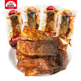 鱼山鱼海鱼排香辣鱼尾湖南特产手撕鱼排鱼块即食鱼干麻辣零食小吃