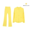 Bright Yellow Flared Set