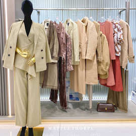 丽莫25春夏女装批货实体店直播货源品牌撤柜女装国风新中式真丝