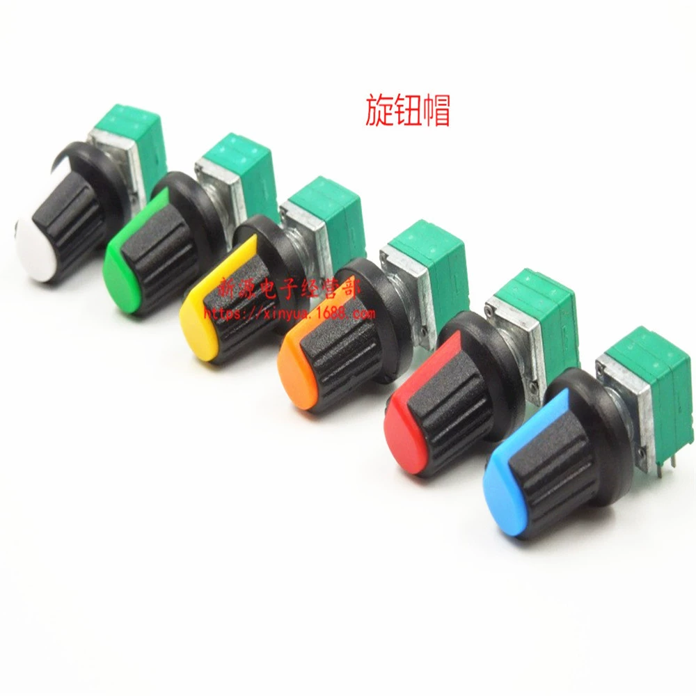 Wh148 potentiometer knob switch hats Taoxin button plum stalk knober AG2 inner diameter 6mm