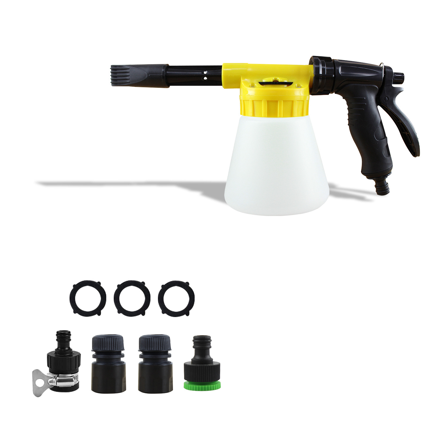 家用低压水枪大容量洗车泡沫喷壶全塑泡沫枪