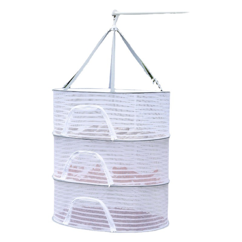Red de pesca, cesta para secar ropa, jaula de red plegable para secar al aire libre, red para secar productos secos, red para secar verduras, tendedero portátil.