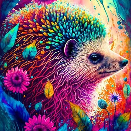 Diamante 5D dibujo de mano full diameters diy pegatinas de cristal animal pegatinas de pintura decorativa personalizada gemas de diamante al por mayor