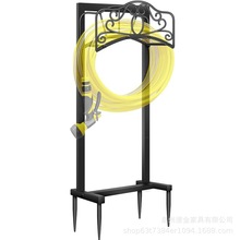 花园软管水管收纳架可容纳重型软管坚固软管支架和车库软管存储架