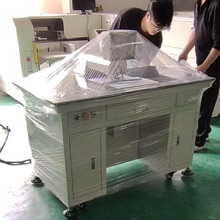 金属铭牌标牌自动打孔机CCD视觉定位打孔机汽车车标全自动打孔机