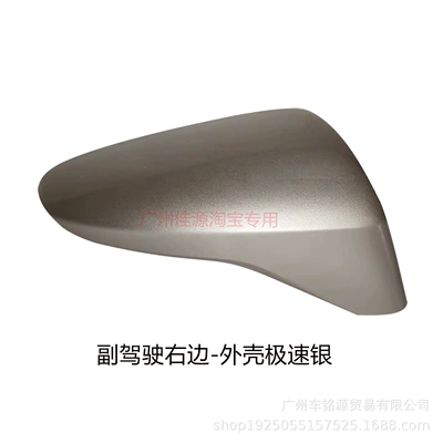 Reversing Mirror Lens Turn Signal — Rear mirror/rearview mirror assembly - right-side-of-the-passenger-side-speed-silver-shell