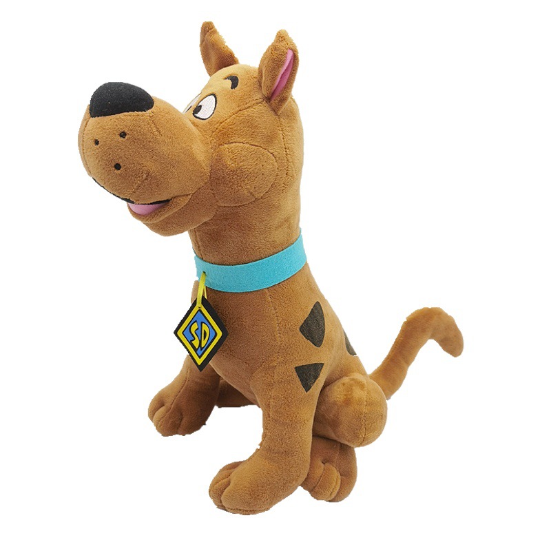 Nuevo juguete transfronterizo de la felpa de Scooby Brown Dandan perro película Scooby-Doo perro muñeca