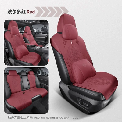 Seat Covers, Modelə uyğun (Original) oturacaq örtükləri - perdo-red-deluxe-edition-five-seater-special-for-crown-land-display