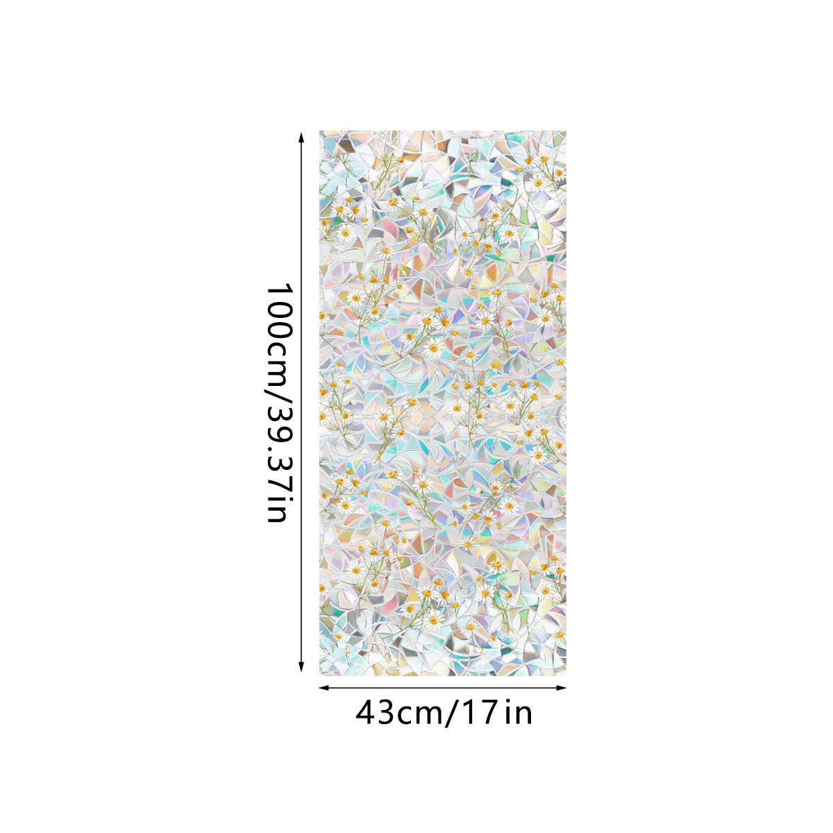 140g Weight Glass paster Home Textiles & Decor Type PVC Material Leaf Pattern Casual, Pastoral Style Casual Pastoral Leaf PVC Glass Paster Wall Art 85