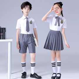 儿童演出服中小学生大合唱服装校服诗歌朗诵表演运动会开幕式班服