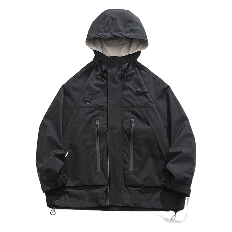 Suministro directo de fábrica japonés chaqueta con capucha hombres primavera y otoño nueva moda marca herramientas chaqueta suelta moda niños
