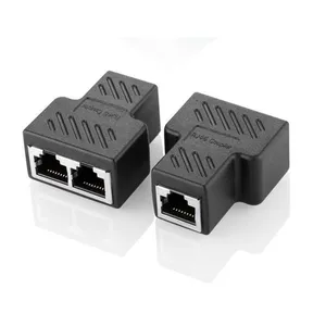 Фабрика оптом с Cat5e RJ45 Network Three -Head Head Cable расширит одну точку и два соединения ротора