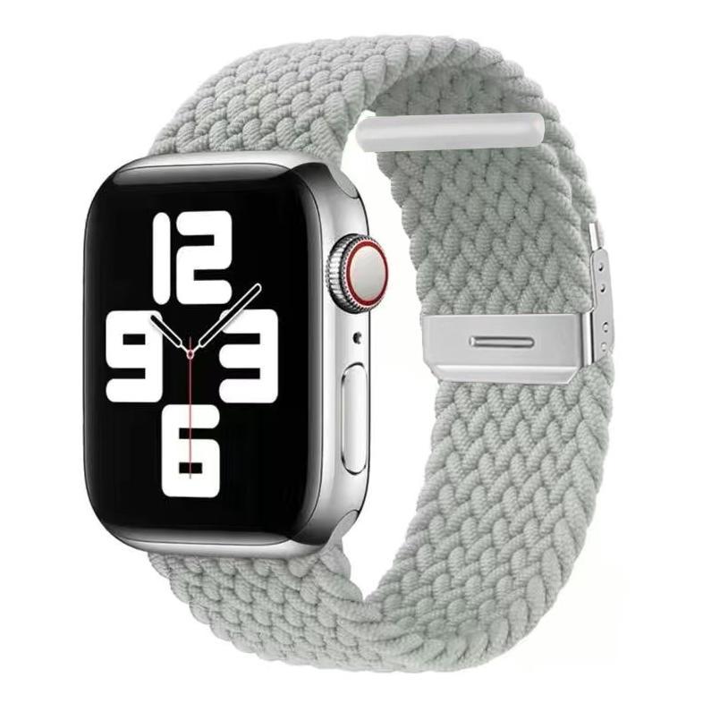 16g Weight Watch Strap Classification Nylon Material Grain Pattern Casual Style Casual Grain Watch Strap 23