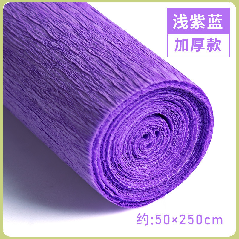 厚い色のしわの紙の手作りの花のDIYの製作材料の巻きのしわの紙の手作りのバラのしわの紙|undefined