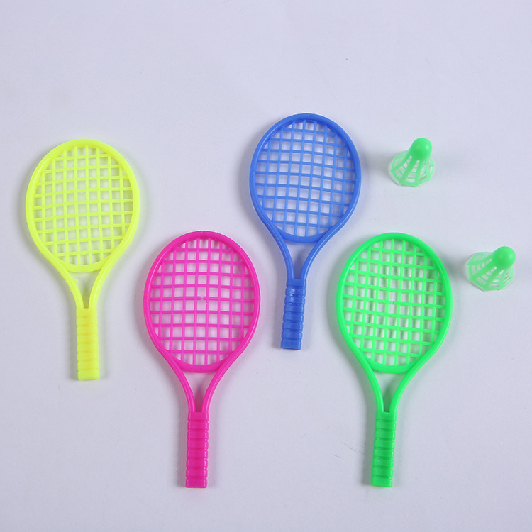 Mini modelo de bádminton raqueta de jardín de infantes regalo tamaño pequeño bádminton raqueta de tenis de mesa raqueta de los niños