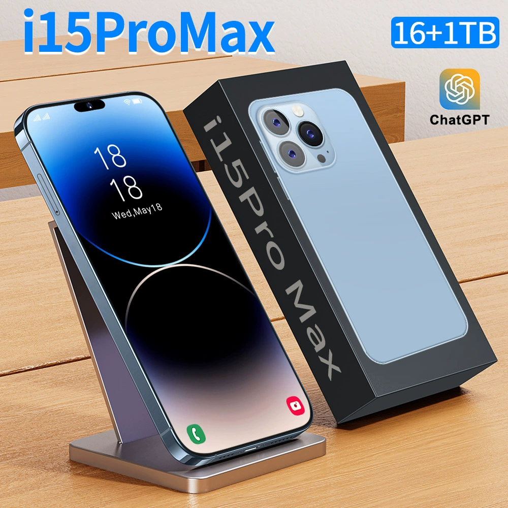 (跨境贸易) смартфон, intel core i15, 15proмакс, широкий экран, (Физикал), Android